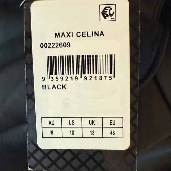 City Chic Black Maxi Dress - Picture 11 of 13